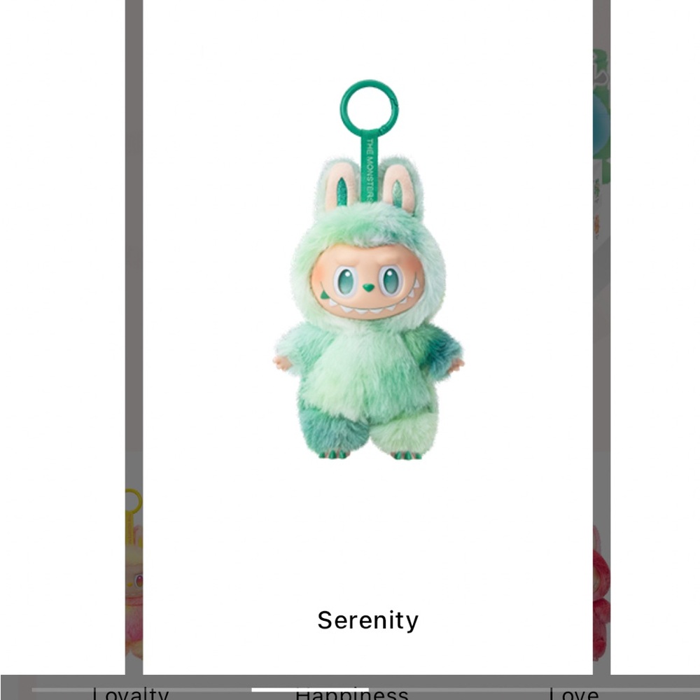 Labubu big into energy serenity